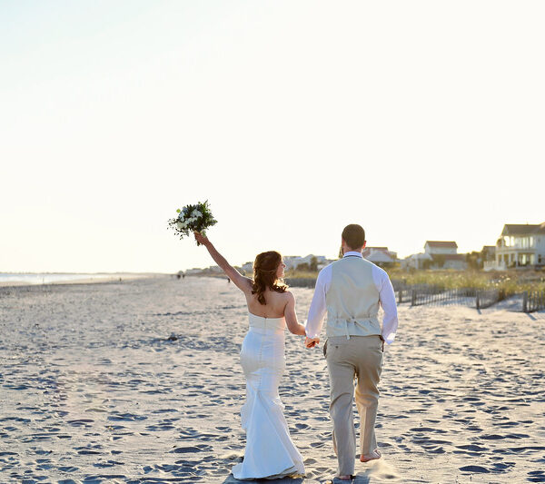 Beach wedding- Sally Lund Photography